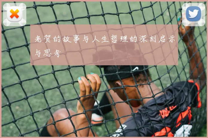 老贺的故事与人生哲理的深刻启示与思考