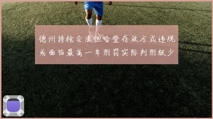 德州持枪合法但哈登存放方式违规或面临最高一年刑罚实际判刑极少